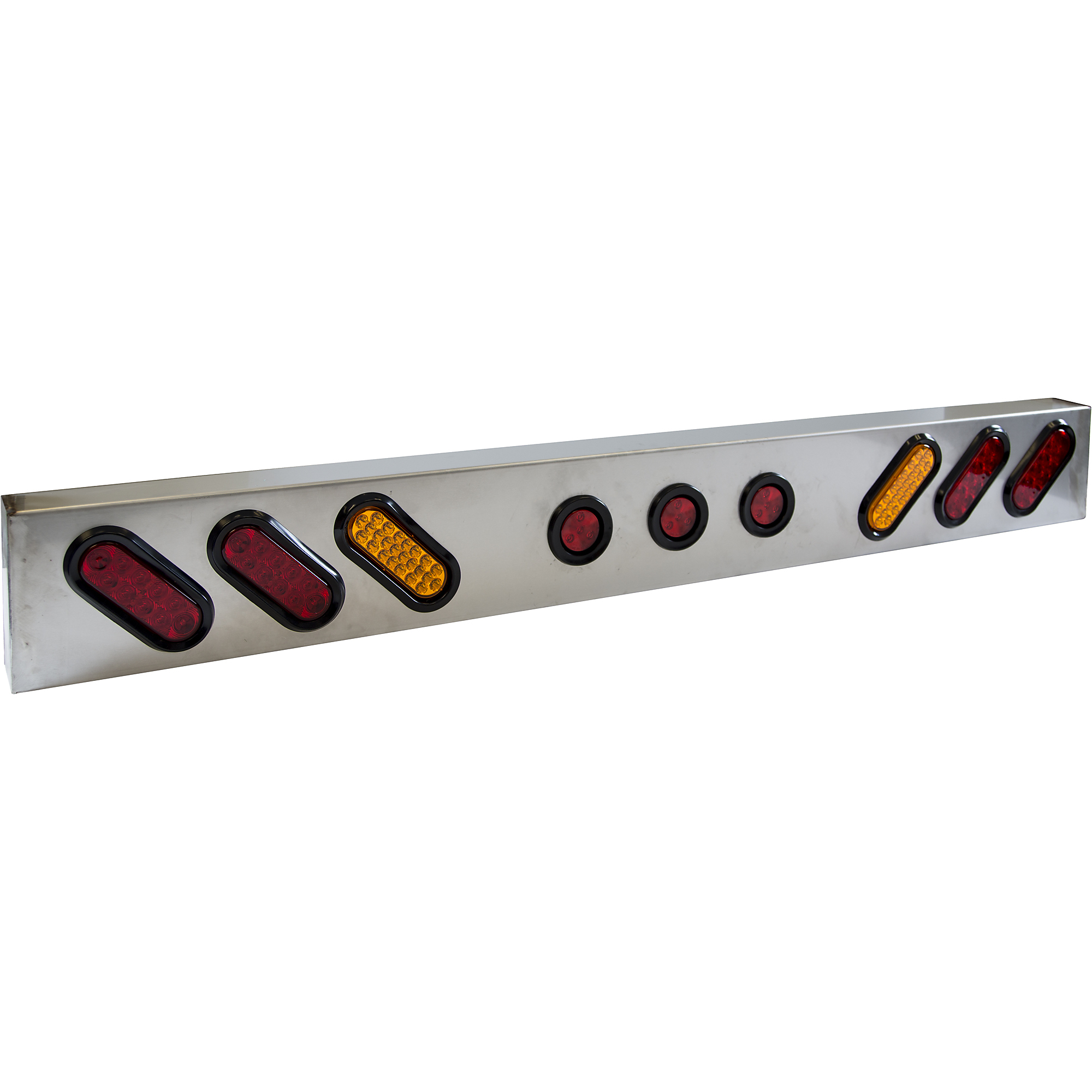Buyers Products, Spreader Lightbar, Light Type LED, Lens Color Red, Included (qty.) 1, Model# 8891169